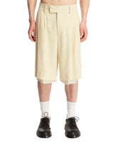 White Double Layer Shorts - Men's clothing | PLP | dAgency