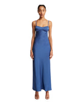Blue Georgina Maxi Dress - ANNA OCTOBER WOMEN | PLP | dAgency