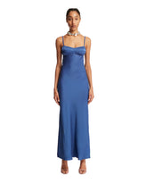 Blue Georgina Maxi Dress | PDP | dAgency