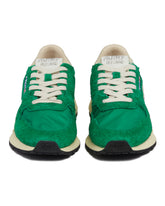 Green Reelwind Low Sneakers | PDP | dAgency