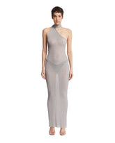 Gray Semi-Sheer Dress - Women's dresses | PLP | dAgency