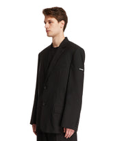 Black Logoed Blazer - Men's clothing | PLP | dAgency