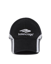 Black 3B Sports Icon Cap - BALENCIAGA | PLP | dAgency