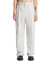 Gray Cotton Pants - Men's trousers | PLP | dAgency