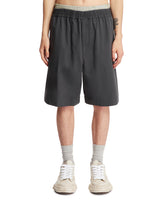 Gray Double Waist Shorts - New arrivals men's clothing | PLP | dAgency
