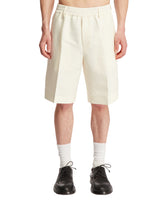 Beige Pressed Crease Shorts - BURBERRY | PLP | dAgency