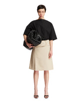 Beige Canvas Trench Skirt - new arrivals women's clothing | PLP | dAgency