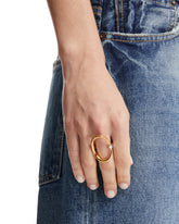 Two-Tone Turtle Ring - Women's accessories | PLP | dAgency