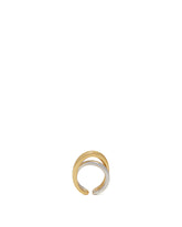 Gold And Silver Initial Ring - Women | PLP | dAgency