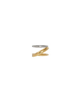 Gold And Silver Triplet Ring | PDP | dAgency