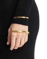 Golden Rigid Bracelet - SALE WOMEN CLOTHING | PLP | dAgency