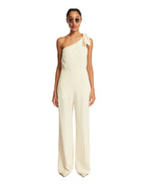 White Linen Jumpsuit - CHLOE' WOMEN | PLP | dAgency