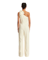 White Linen Jumpsuit | PDP | dAgency