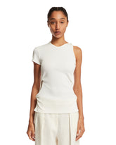 White Asymmetric T-Shirt - Women's tops | PLP | dAgency