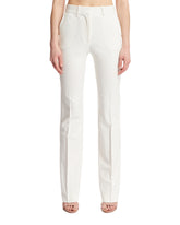 White Tailored Trousers - Women | PLP | dAgency