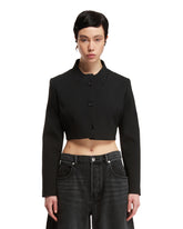 Black Cropped Blazer - Women's jackets | PLP | dAgency