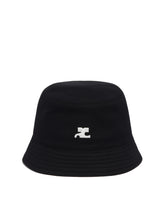 Cappello Bucket Nero - COURREGES WOMEN | PLP | dAgency