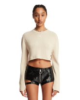 Maglione Cropped Beige - COURREGES | PLP | dAgency