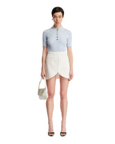 White Ellipse Mini Skirt - new arrivals women's clothing | PLP | dAgency