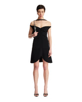 Black Ellipse Mini Dress - Women | PLP | dAgency