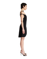 Black Ellipse Mini Dress | PDP | dAgency