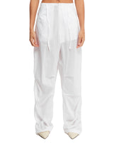 White Lurex Daisy Pants - Women's trousers | PLP | dAgency