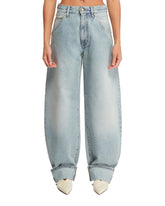 Blue Khris Barrel Jeans - Women's clothing | PLP | dAgency