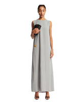 Gray Back Cut-Out Dress - Women's clothing | PLP | dAgency