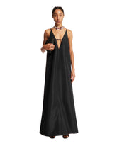 Black Taffeta Dress - DI STAVNITSER WOMEN | PLP | dAgency