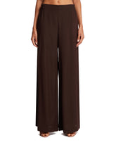 Brown Relax Trousers - DI STAVNITSER WOMEN | PLP | dAgency
