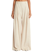 Beige Palazzo Trousers - new arrivals women's clothing | PLP | dAgency