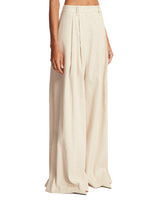 Beige Palazzo Trousers | PDP | dAgency