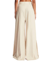 Beige Palazzo Trousers | PDP | dAgency