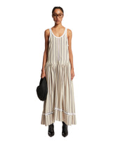 Beige Cotton Maxi Dress - DIOTIMA WOMEN | PLP | dAgency