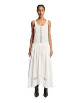 White Cotton Maxi Dress | PDP | dAgency