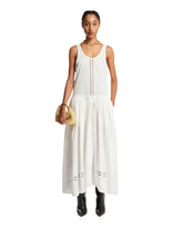 White Cotton Maxi Dress - DIOTIMA WOMEN | PLP | dAgency