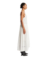 White Cotton Maxi Dress | PDP | dAgency