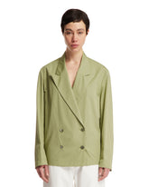Green Double-Breast Blazer - new arrivals women's clothing | PLP | dAgency