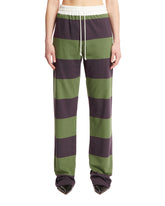 Green Striped Pants - DRIES VAN NOTEN | PLP | dAgency