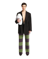 Green Striped Pants - Women's trousers | PLP | dAgency