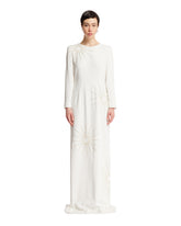 White Embellished Long Dress - DRIES VAN NOTEN | PLP | dAgency