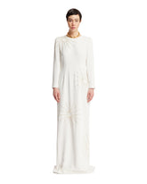 White Embellished Long Dress - new arrivals women's clothing | PLP | dAgency