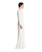 White Embellished Long Dress | PDP | dAgency