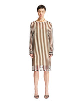 Multicolor Striped Dress - DRIES VAN NOTEN | PLP | dAgency