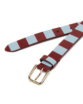 Red Striped Belt - Women's belts | PLP | dAgency