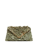 Green Sequins Pouch | PDP | dAgency