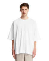 White Oversized T-Shirt - DRIES VAN NOTEN MEN | PLP | dAgency