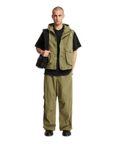 Green Ripstop Hooded Vest - New arrivals men's clothing | PLP | dAgency