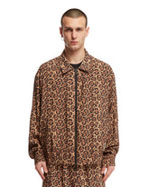 Brown Reversible Zipped Jacket - Men's clothing | PLP | dAgency