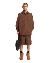 Brown Cotton Shirt - Men's clothing | PLP | dAgency